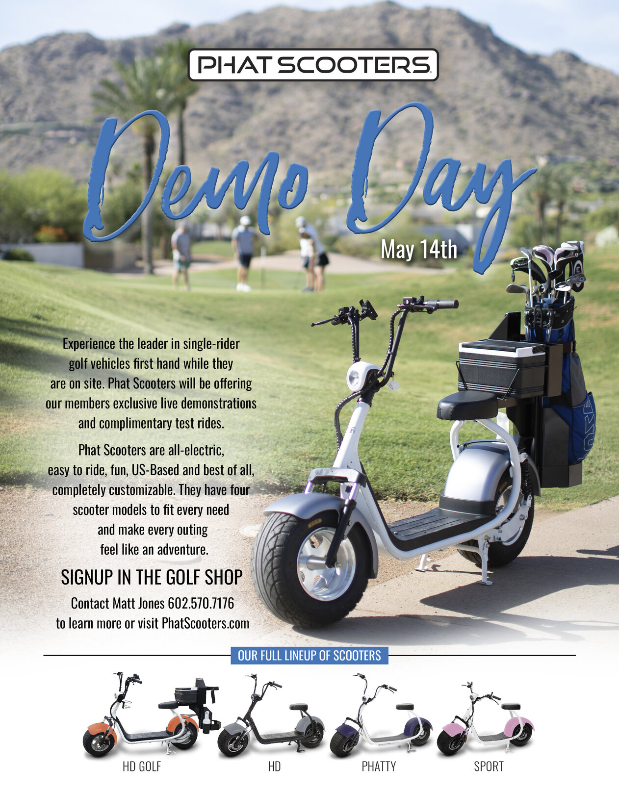 serie lort Arabiske Sarabo Sterling Grove - Calendar Event - PHAT Scooter Demo